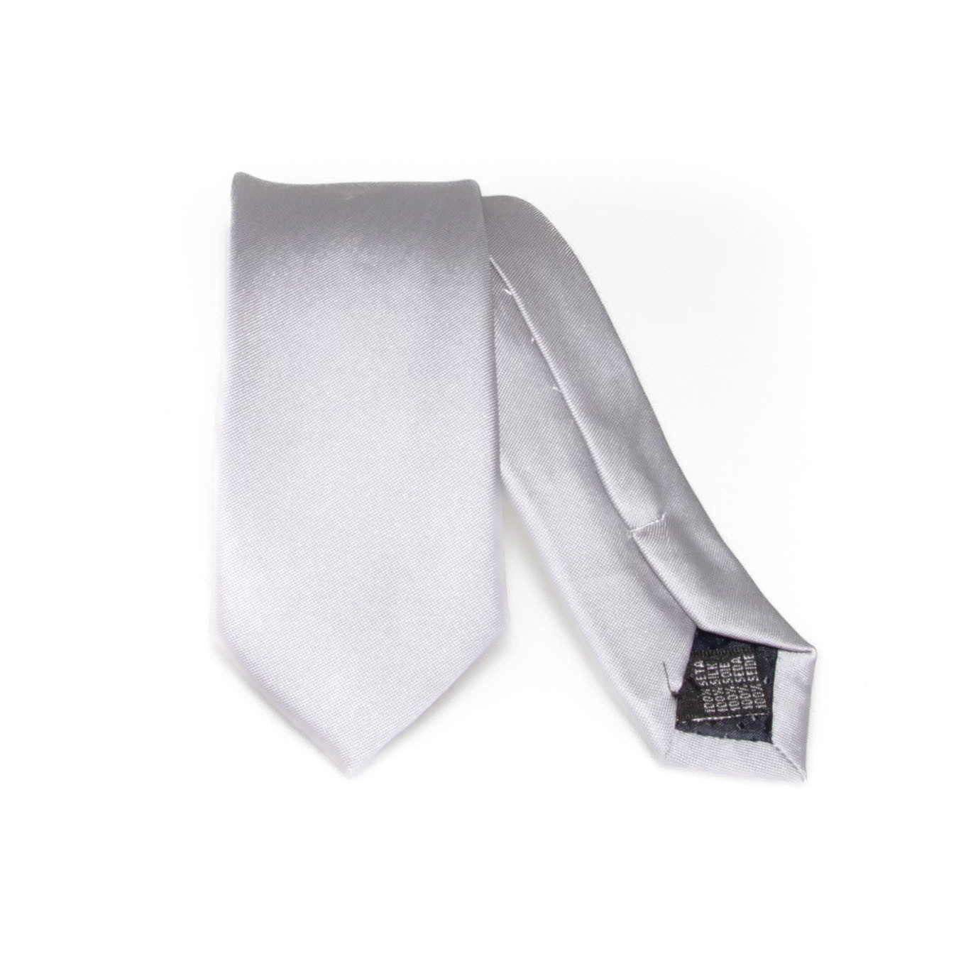 Cravate gris clair (cravate)