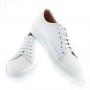 Sneakers Paris : blanc - cuir (Shoes)