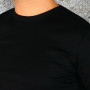 Tee-Shirt à manches longues : Noir - 100% Ice coton