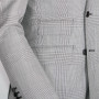 Costume croisé gris à motifs prince de galles Tissu Canonico Super 110's 